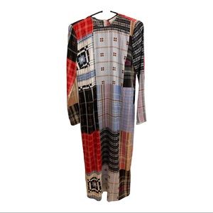 Ganni Silk Maxi Dress